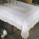 Completo Letto e Tavola in Lino con Ricamo Sfilato Siciliano – Copriletto, Lenzuolo, Tovaglia x12