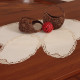 Venice-Burano Lace Handmade Doilies in Pure Linen Bellora