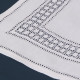 Norwegian Lace Handmade Doilies 3 pcs in Pure Linen