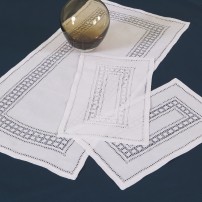 Norwegian Lace Doilies in Pure Linen