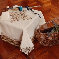 Tovaglietta da tè Burano in puro lino