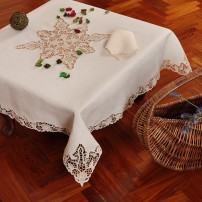 Tovaglietta da tè Burano in puro lino