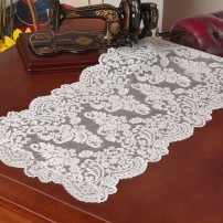 Rebrodé Lace Table Runner | Handmade Italian Elegance