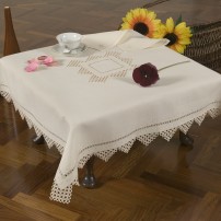 Needle Stitch Tea Set in Pure Linen