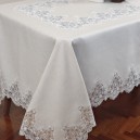 Tovaglia da tavolo Rebrodè in puro lino 