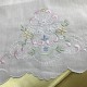 Needle Stitch Doilies in Pure Linen