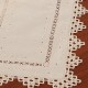 Needle Stitch Doilies in Pure Linen