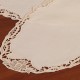 Venice-Burano Lace Doilies in Pure Linen