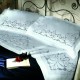 Norwegian Lace Bedcover in Pure Cotton