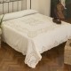 Intaglio Thread Bedcover in Pure Linen