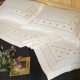 Intaglio Thread Bedcover in Pure Linen