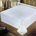 Intaglio Thread Bedcover in Pure Linen