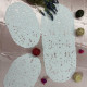 Venice-Burano Lace Doilies in Pure Linen