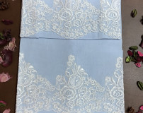 Rebrode Lace Towel Set in Pure Linen